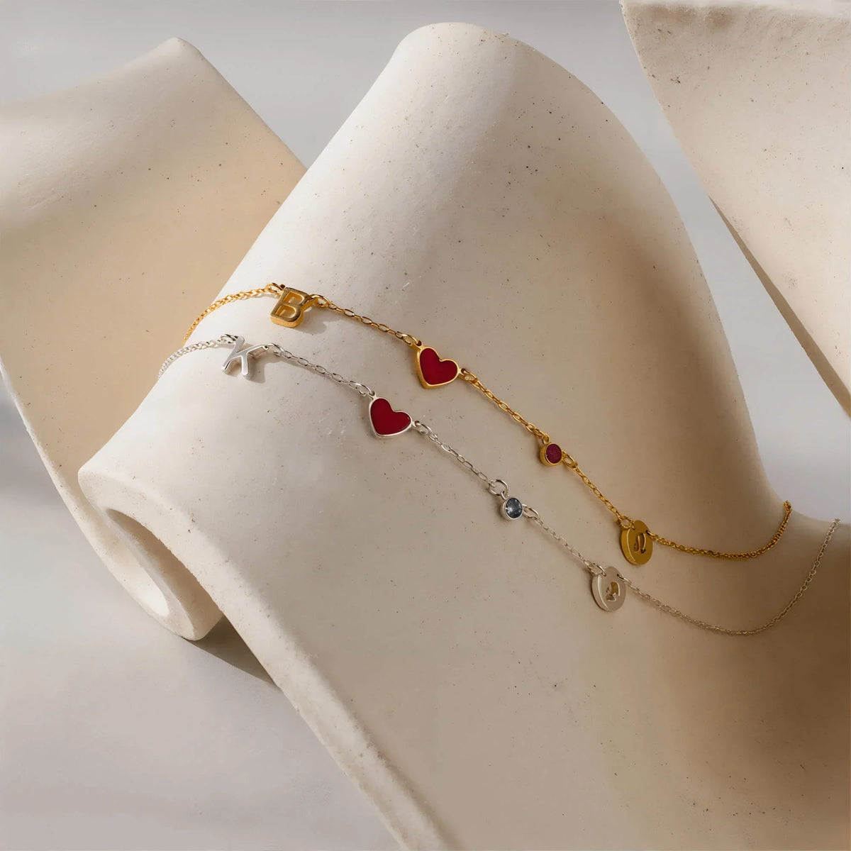 Space Charm Necklace (18k Gold)