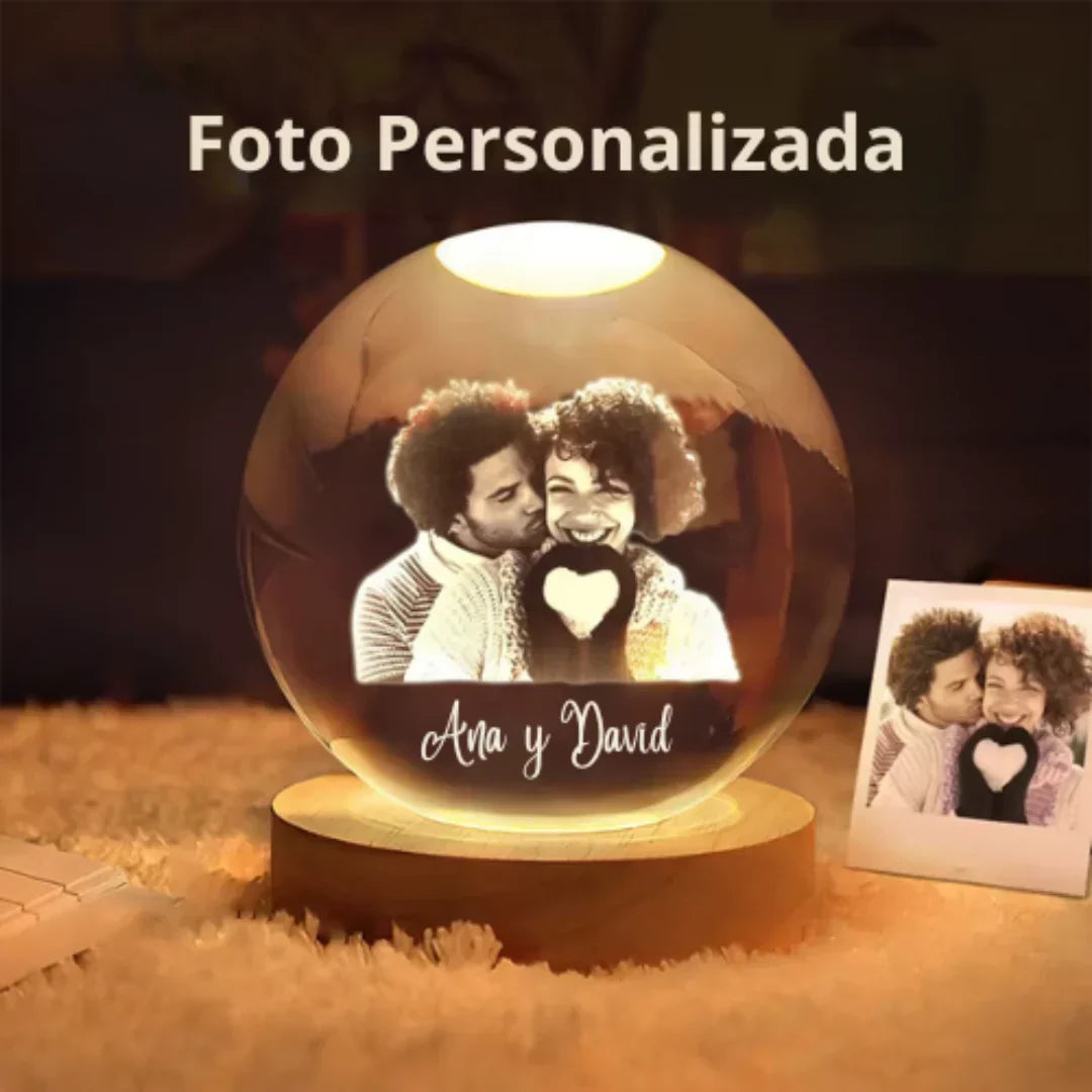Personalized Crystal Ball Display